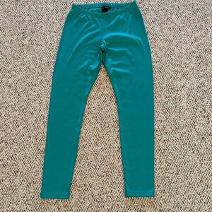 Nollie Teal Stretch Leggings. Small
